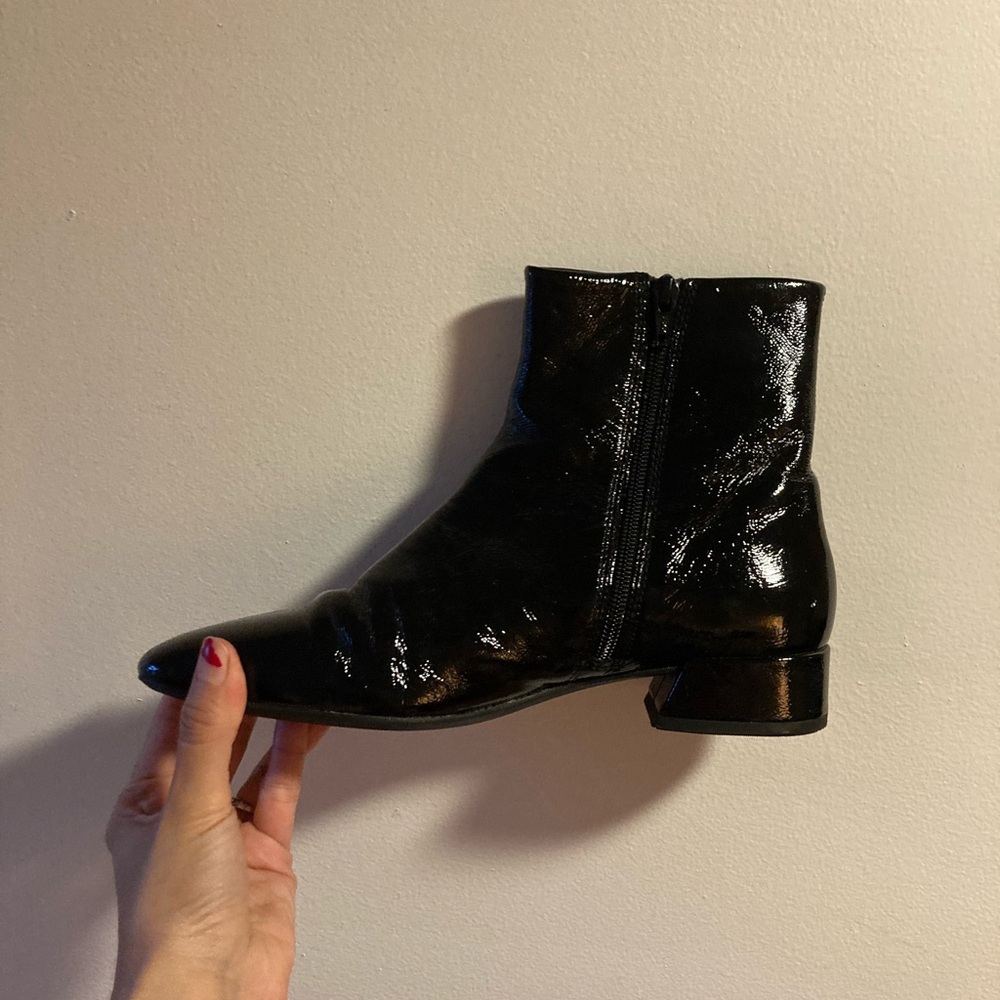 Vagabond Boots Patent Leather Size 39